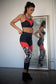 Colorblock Cheetah Print Activewear Set – Bold, Comfortable, and Performance-Ready