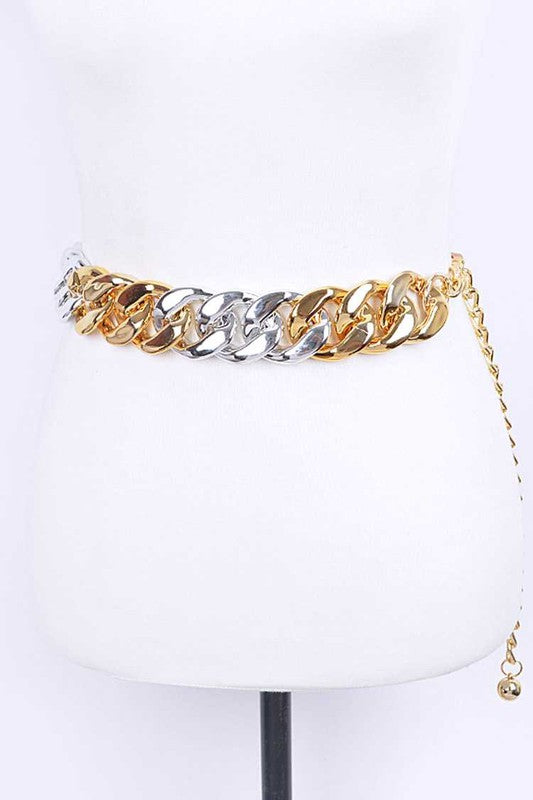 Iconic Chunky Chain Belt: Bold Style, Perfect Fit