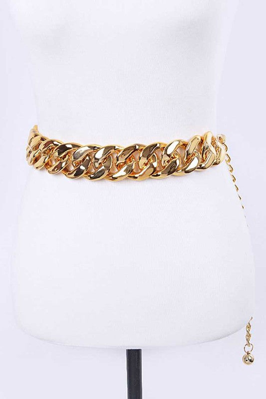 Iconic Chunky Chain Belt: Bold Style, Perfect Fit