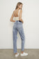 Slim Boyfriend Jeans: Effortlessly Cool with a Touch of Edge