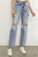 Slim Boyfriend Jeans: Effortlessly Cool with a Touch of Edge