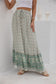 Womens Print Maxi Skirt