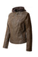 Women's PU Faux Leather Jacket with Removable Hood – Edgy & Chic