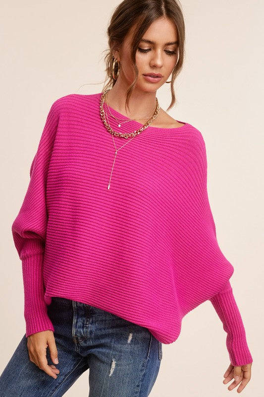 Cozy Chic Ribbed Sweater – Effortlessly Stylish & Versatile!