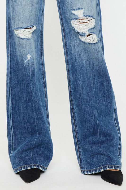 Ultra High Rise 90's Flare Jeans – A Vintage Revival