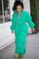 Bold Green Puffy Set – Vibrant, Chic, and Ready to Stand Out!