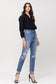 Super High Rise Stretch Mom Jeans – Trendy and Comfortable