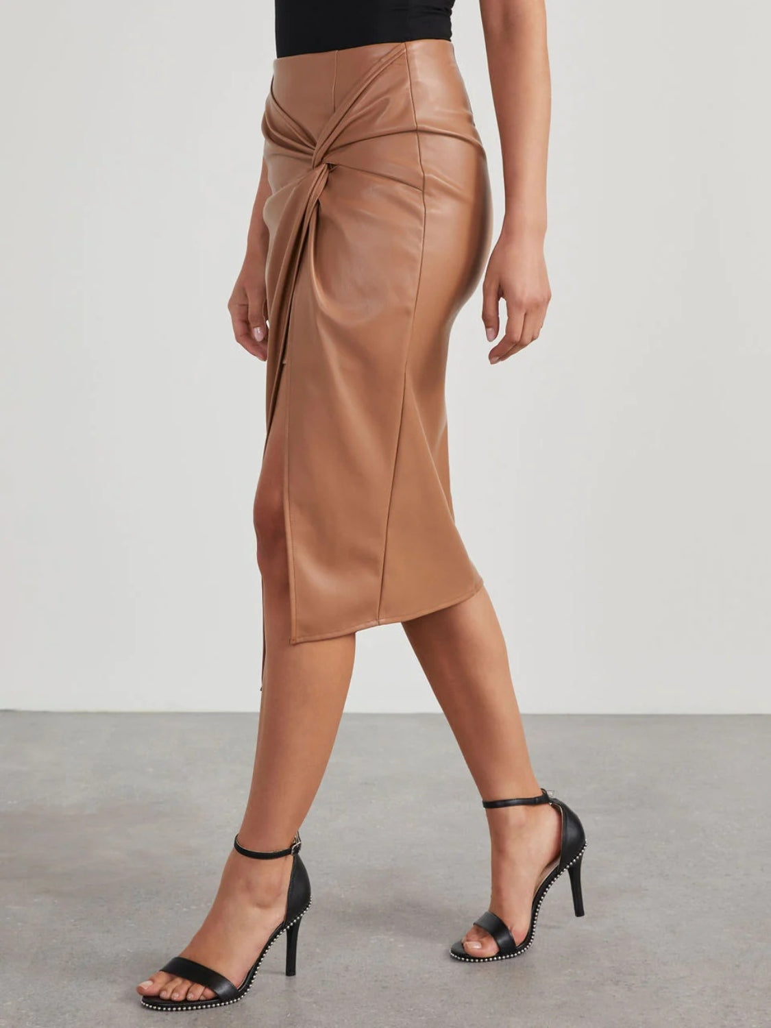 Twist & Turn High-Waist Skirt – For the Bold and Beautiful