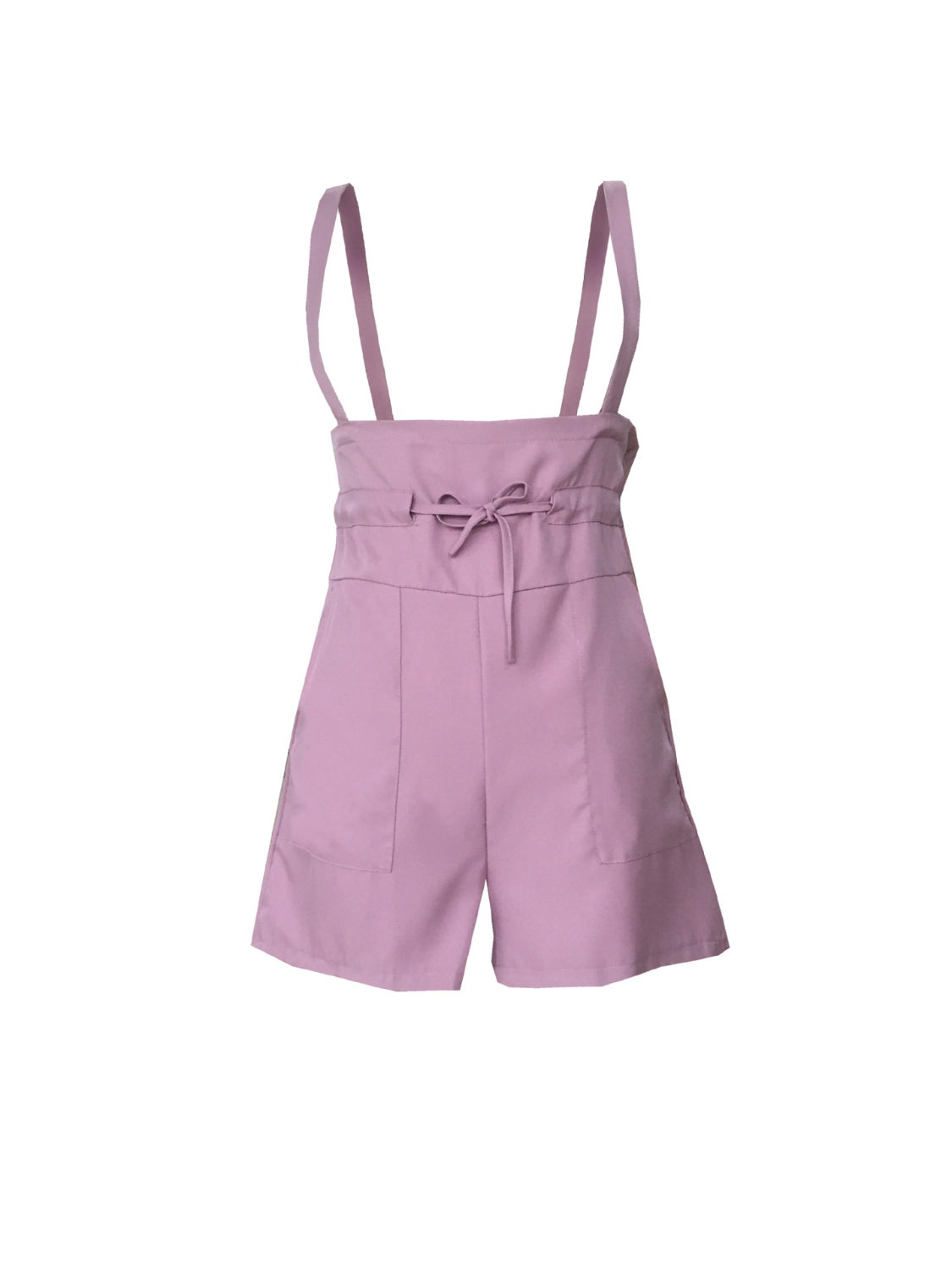 Casual Chic: Drawstring Wide Strap Overalls with Pockets – Effortlessly Stylish