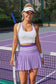 High Waist Pleated Skirt Two-Piece Tennis Dress – Stylish & Functional Activewear