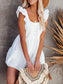 Flirty & Fierce: Full-Size Ruffled Scoop Neck Romper