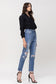 Super High Rise Stretch Mom Jeans – Trendy and Comfortable