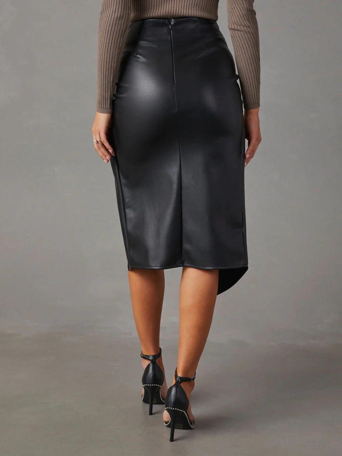 Twist & Turn High-Waist Skirt – For the Bold and Beautiful